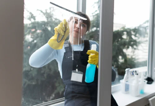 Nettoyage de vitres intérieures et extérieures à Vaugines